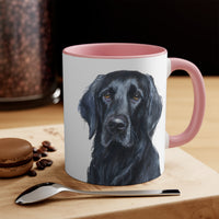 Flat-Coated Retriever 11oz Ceramic Accent Mug