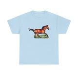 Miniature Horse 'Sam' Unisex Heavy Cotton Tee