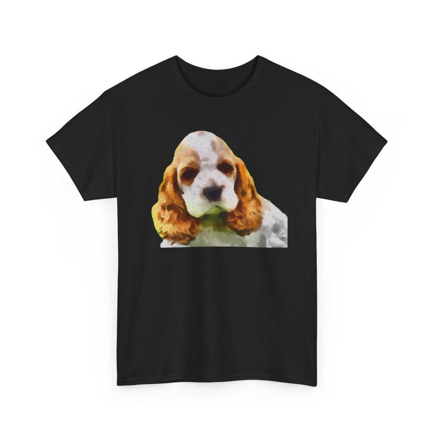 Cocker Spaniel 'Hogan' Unisex Heavy Cotton Tee