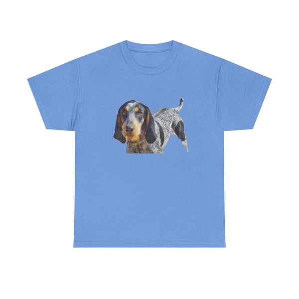 Bluetick Coonhound Unisex Heavy Cotton Tee