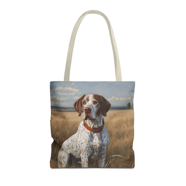 Braqu du Bourbonnais = Polyester Tote Bag (AOP)