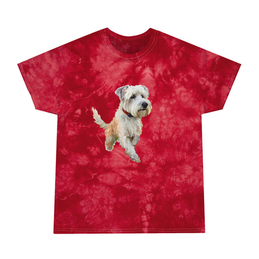 Dandie Dinmont Terrier - Tie-Dye Tee, Crystal