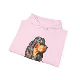 Gordon Setter 'Angus' Unisex 50/50 Hoodie