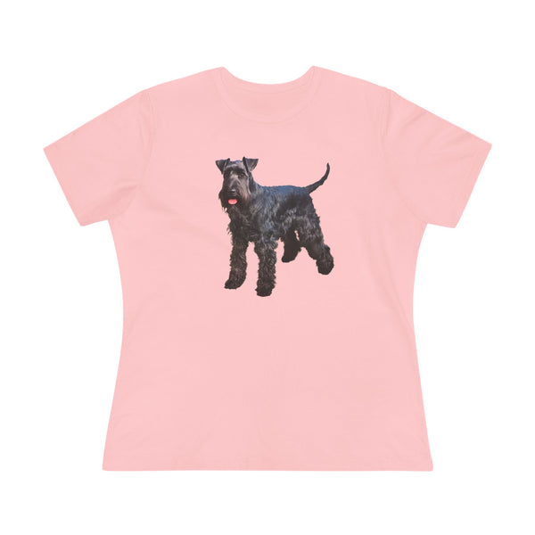 Kerry Blue Terrier Women's Relaxed Fit Cotton Tee