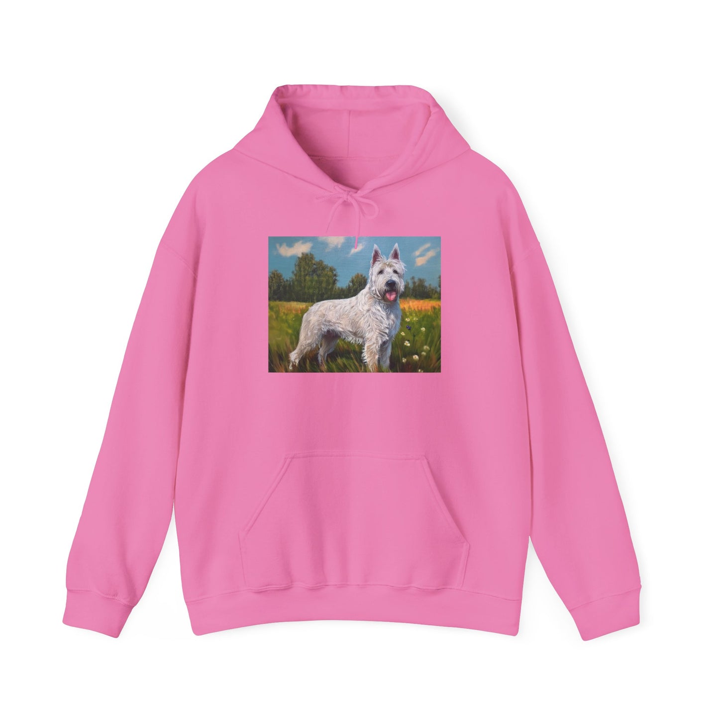 Bouvier des Ardennes Unisex 50/50 Hooded Sweatshirt