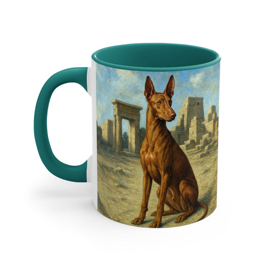 Egyptian Pharoh Hound Accent Coffee Mug, 11oz