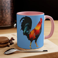 Rooster 'Silas' Ceramic Accent Coffee Mug, 11oz