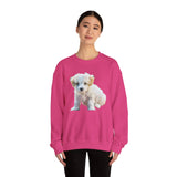 Bichon Frise Unisex 50/50 Crewneck Sweatshirt