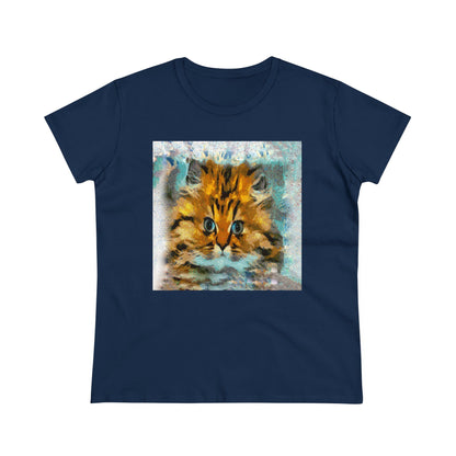 Fat Cat - Women's Midweight Cotton Tee
