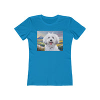 Coton de Tulear Women's Slim Fitted Ringspun Cotton Tee