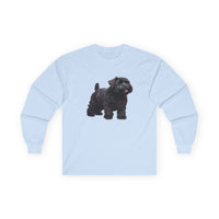 Black Russian Terrier Puppy Long Sleeve Tee