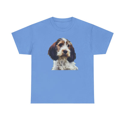 Petit Basset Griffon Unisex Heavy Cotton Tee