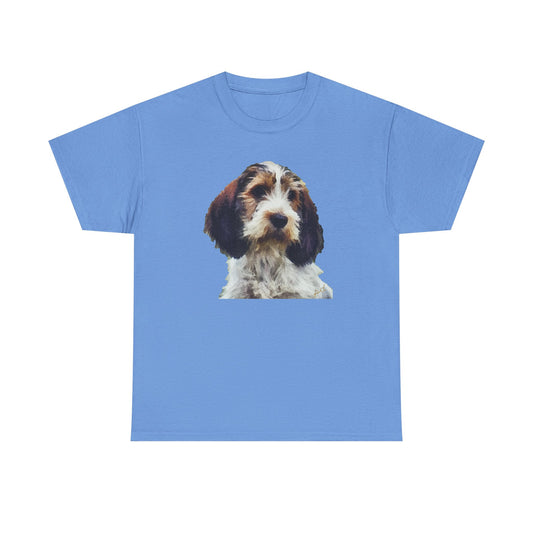Petit Basset Griffon Unisex Heavy Cotton Tee