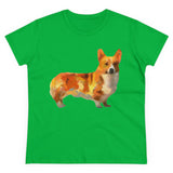 Pembroke Welsh Corgi Women's Midweight Cotton Tee