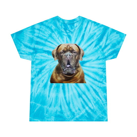 Dogue de Bordeaux Cyclone Tie-Dye Cotton Tee