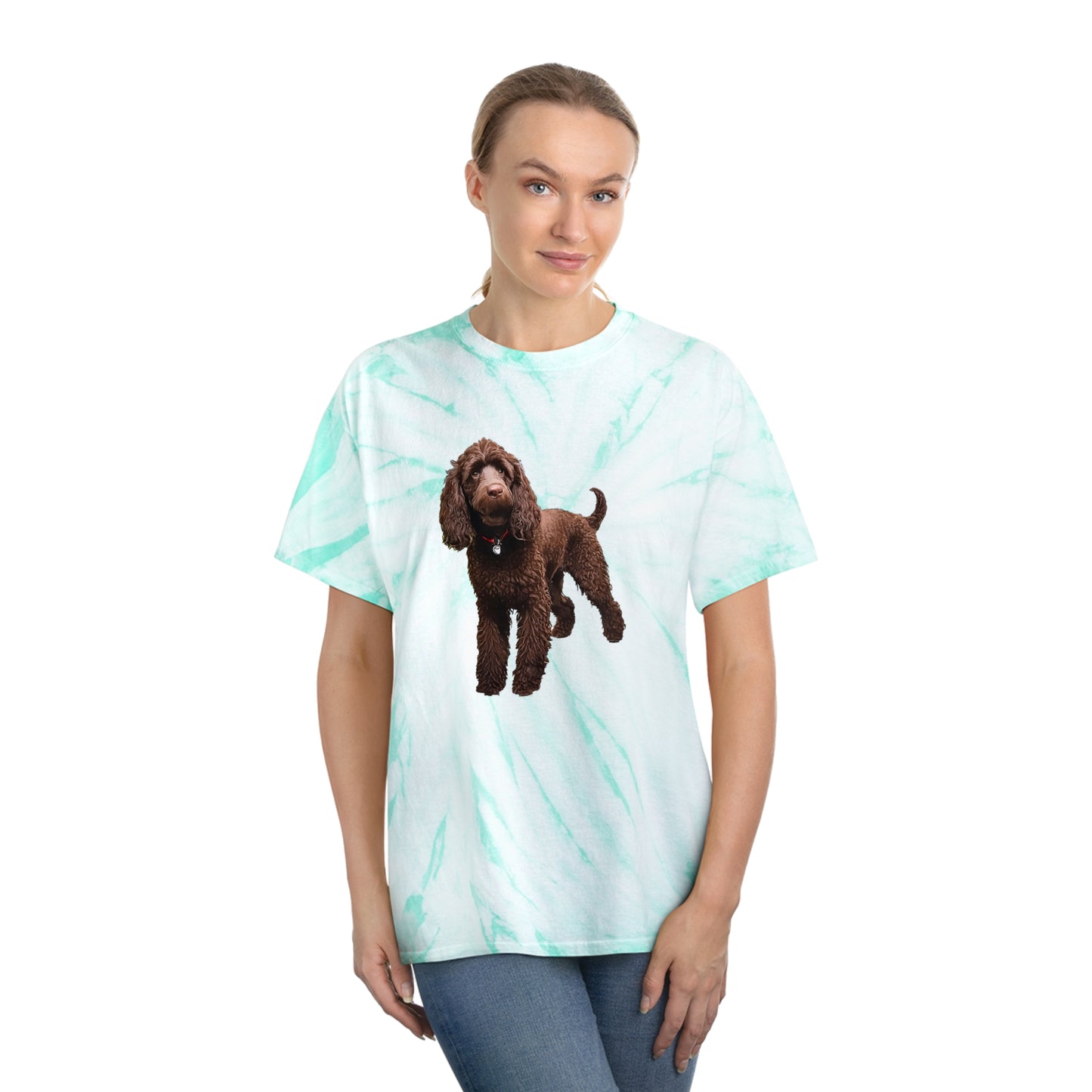 Cyclone Irish Water Spaniel Tie-Dye Tee