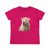 Chinese Shar-Pei Women's Midweight Cotton Tee