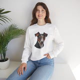 Teddy Roosevelt Terrier Unisex 50/50 Crewneck Sweatshirt