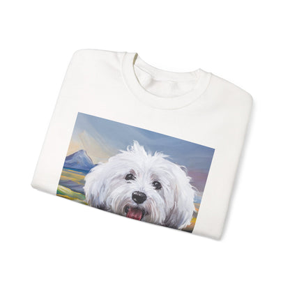 Coton de Tulear Cozy Unisex Crewneck Sweatshirt