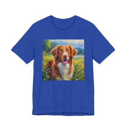 Nova Scotia Duck Tolling Retriever 'Dixie' Unisex Tee