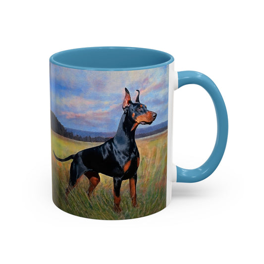 Doberman Pinscher #2 - Accent Coffee Mug - Perfect for Dog Lovers