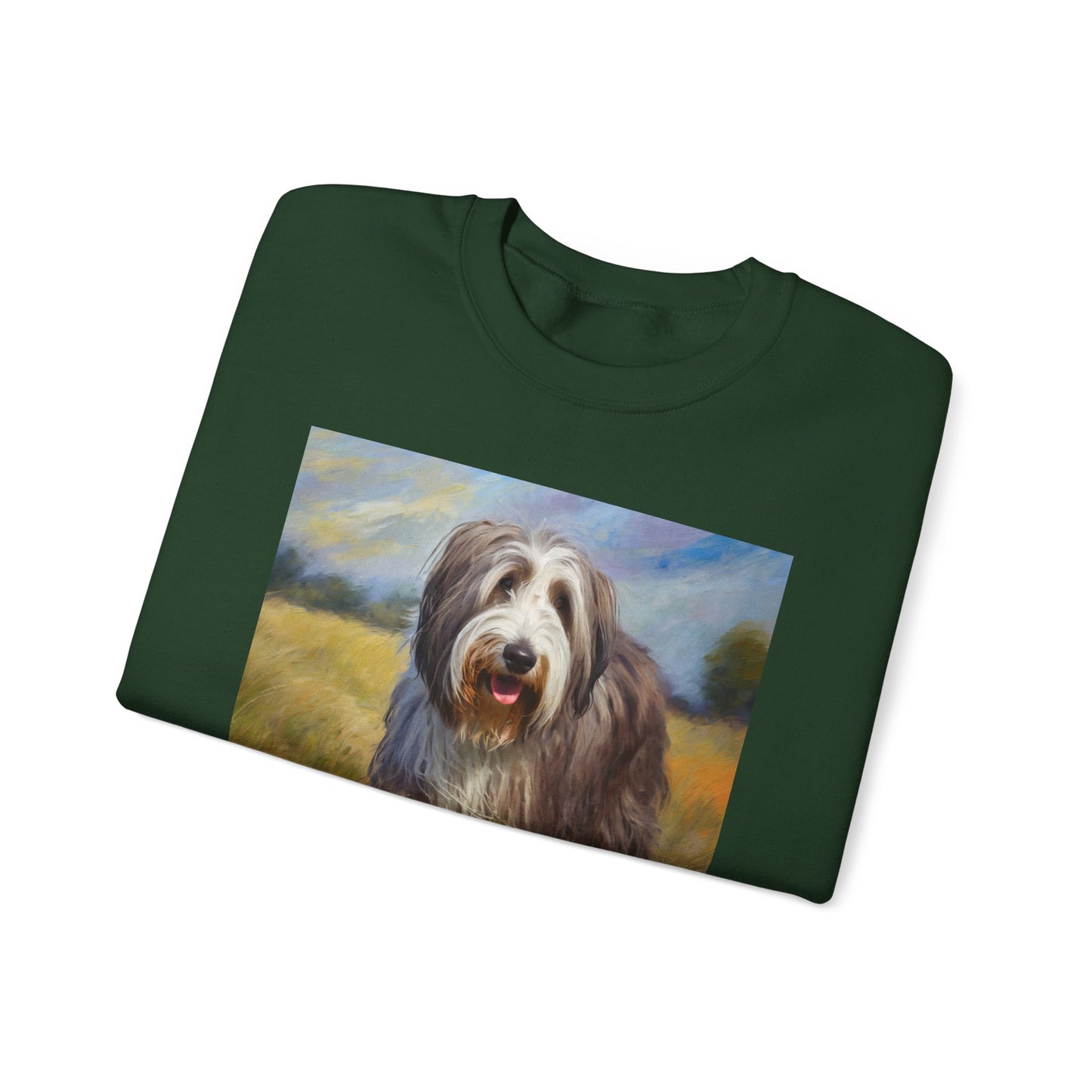 Bearded Collie Charm Crewneck Sweatshirt