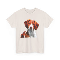 Brittany Spaniel 'Gunner' Unisex Heavy Cotton Tee