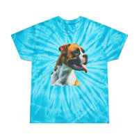 Boxer 'Cooper' Unisex Cotton Tie-Dye Tee - Cyclone Delight