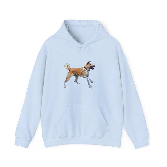 Korean Jindo 50/50 Hooded Sweatshirt