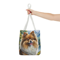 German Spitz Tote Bag (AOP)