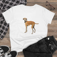 Sloughi - Arabian Greyhound - Women's Midweight Cotton Tee