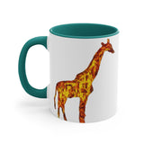 Giraffe 'Camile' Accent Coffee Mug, 11oz