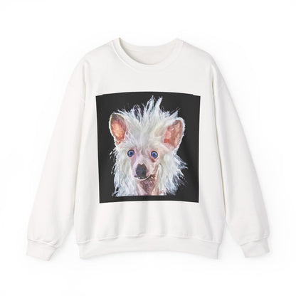 Chinese Crested Unisex 50/50 Crewneck Sweatshirt