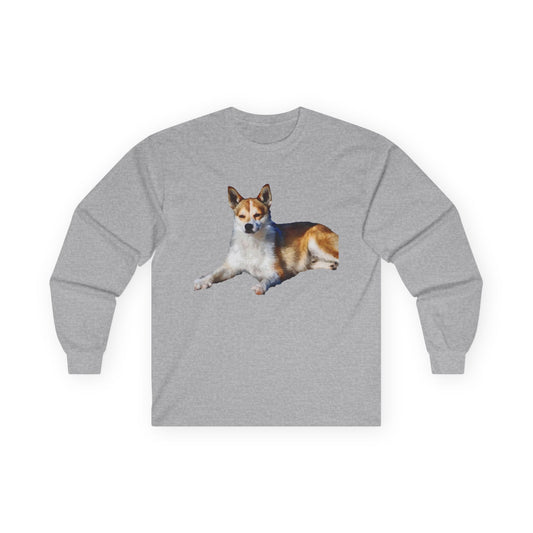 Norwegian Lundehund Unisex Cotton Long Sleeve Tee