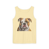 American Bulldog Unisex Relaxed Fit Ringspun Cotton Tank Top