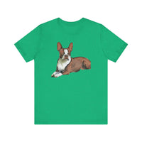 Boston Terrier 'Seely' Unisex Jersey Short Sleeve Tee