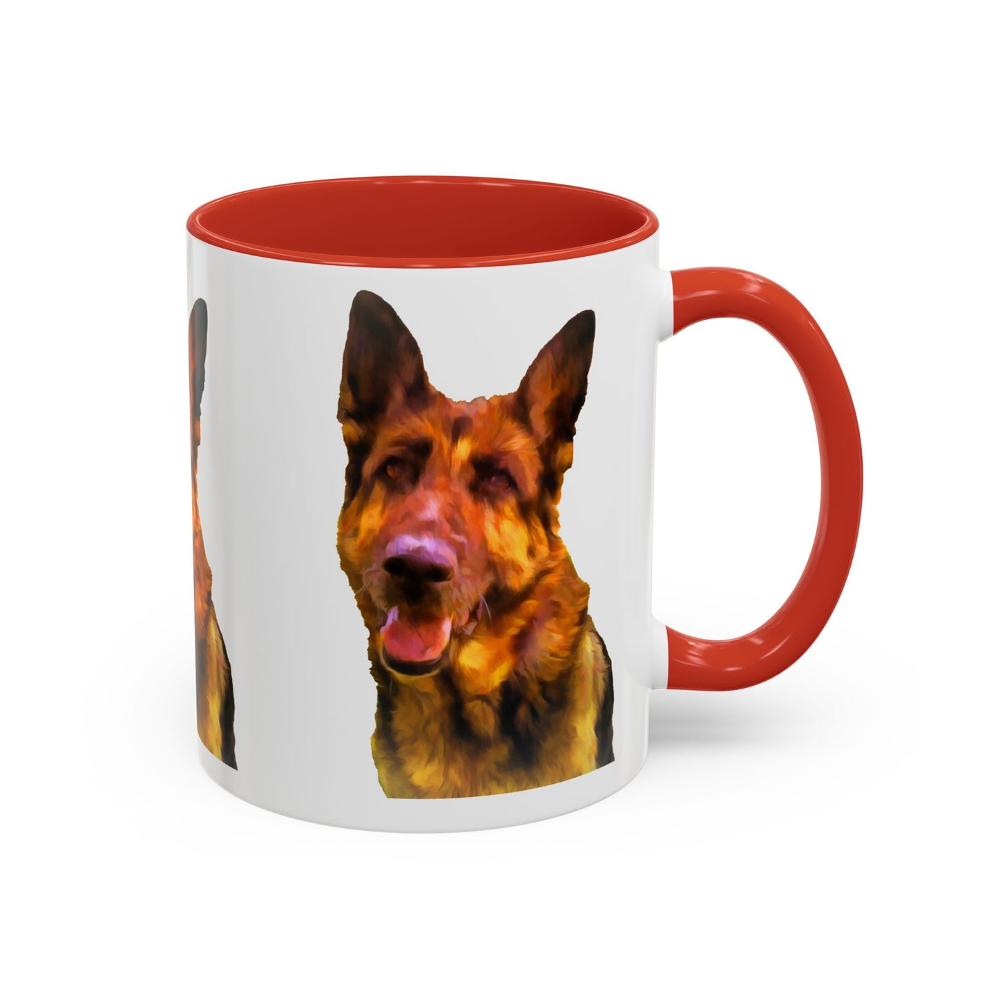German Shepherd 'Bayli' Accent Coffee Mug - 11oz