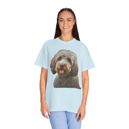 Lagotto Romagnolo 'Italian Truffle Dog' Unisex Garment-Dyed T-shirt