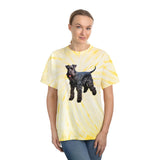 Kerry Blue Terrier Tie-Dye Tee, Cyclone