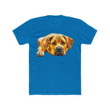 Boerboel Men's Fitted Cotton Crew Tee: Embrace Comfort and Style