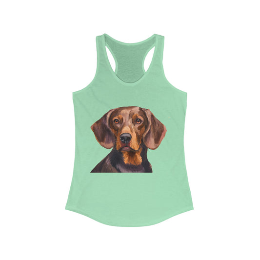 Hannoverscher Schweisshund Women's  Racerback Tank