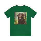 Curly Coated Retriever Jersey Short Sleeve Tee