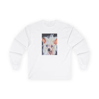 Chinese Crested Unisex Cotton Long Sleeve Tee