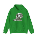 Weimaraner 'Grayson' Unisex 50/50 Hooded Sweatshirt