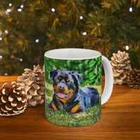 Rottweiler 'Lina'   -  Ceramic Mug 11oz