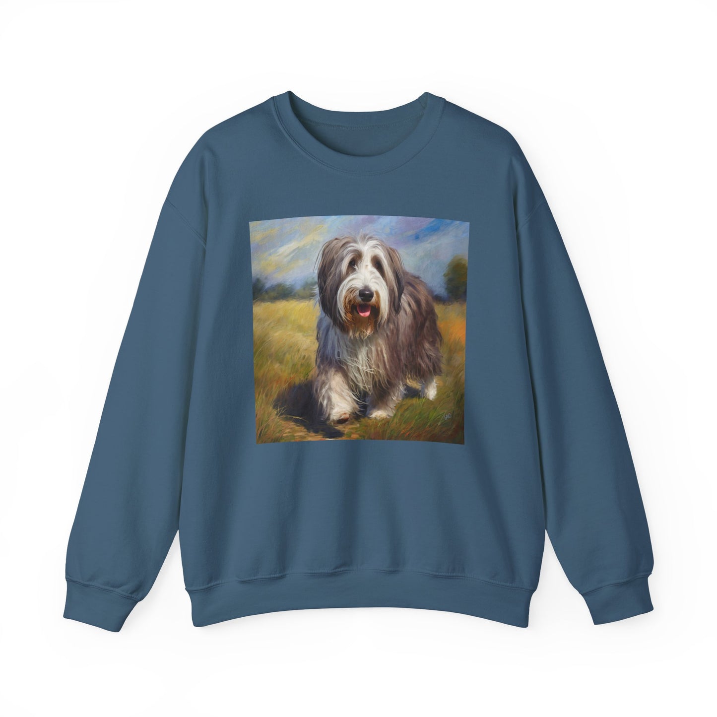 Bearded Collie Charm Crewneck Sweatshirt