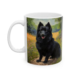 Schipperke Ceramic Coffee Mug - 11oz & 15oz, Perfect Gift for Dog Lovers