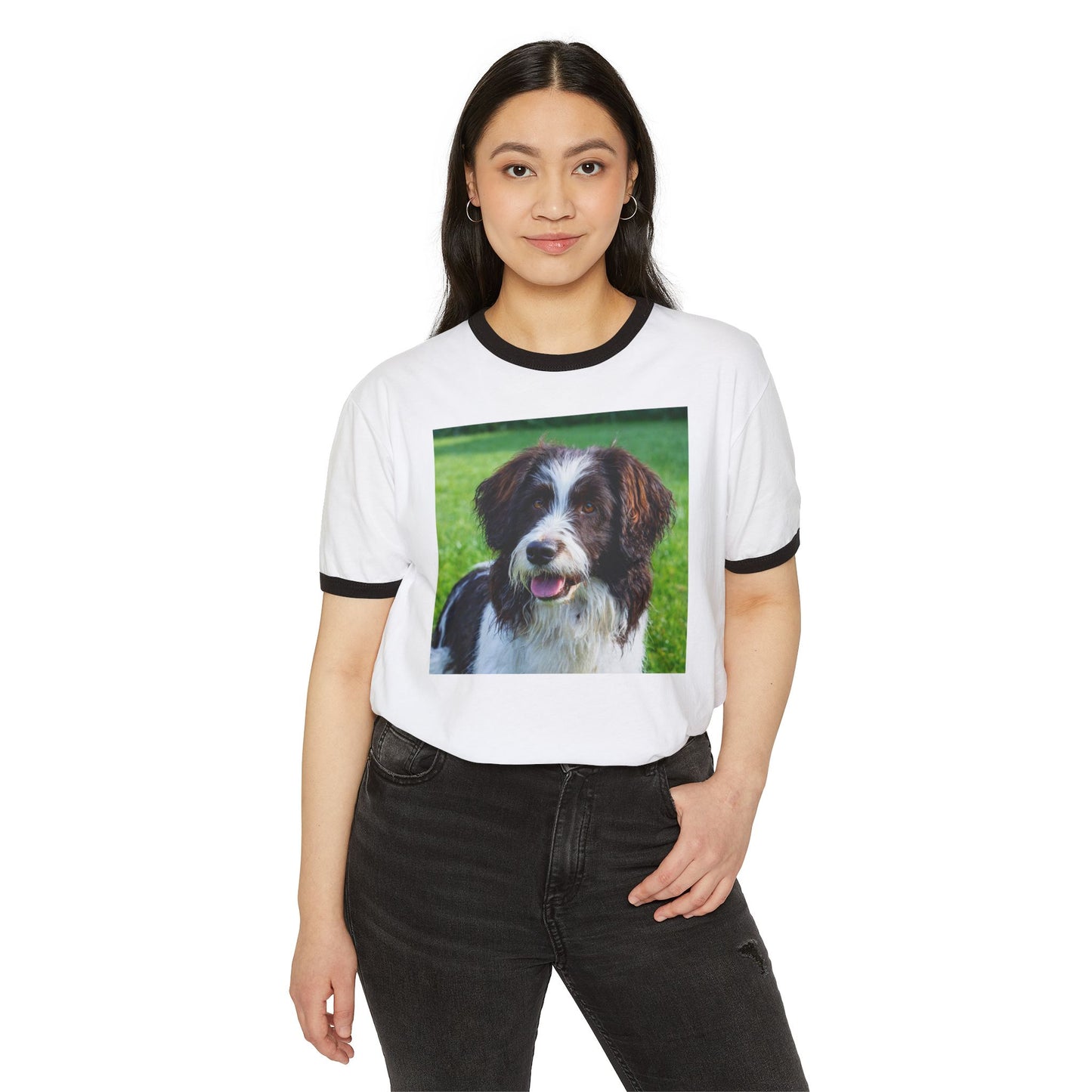 Drentsche Patrijshond Classic Cotton Ringer T-Shirt