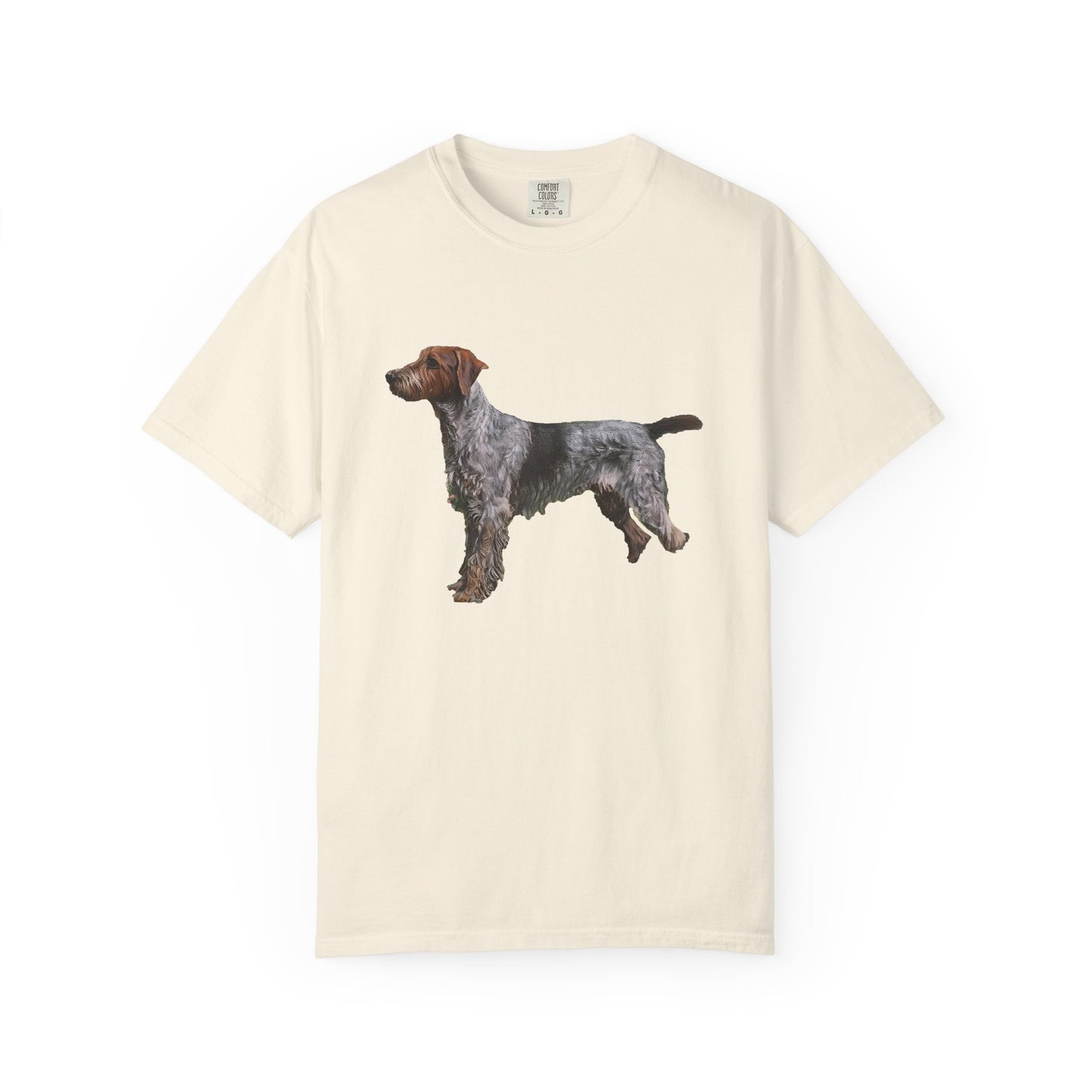 Wirehaired Pointing Griffon Unisex Relaxed Fit Garment-Dyed T-shirt