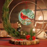 Winter Cardinal - Metal Ornaments